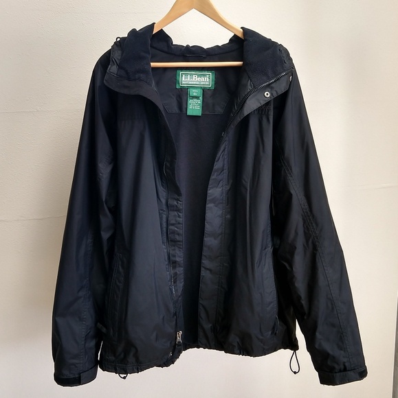 L.L. Bean Other - Trail Model Fleece Lined Rain Jacket